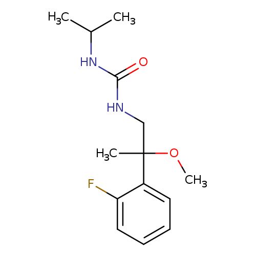 1-[2-(2-fluorophenyl)-2-methoxypropyl]-3-(propan-2-yl)urea