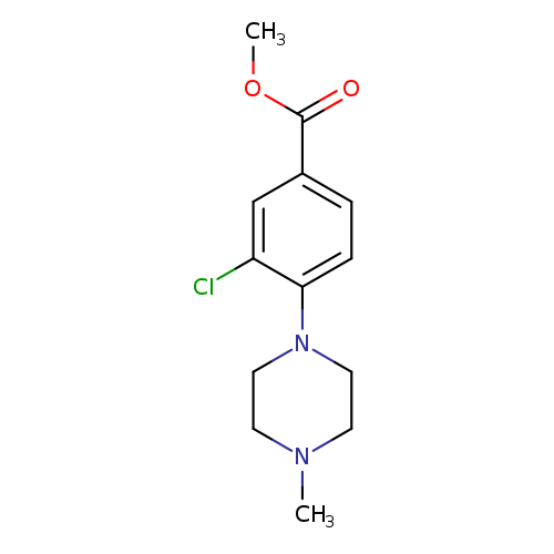 Methyl 3-Chloro-4-(4-Methylpiperazino)benzoate