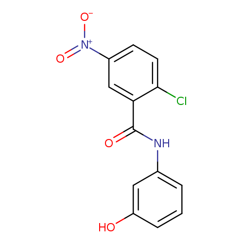 2-chloro-N-(3-hydroxyphenyl)-5-nitrobenzamide