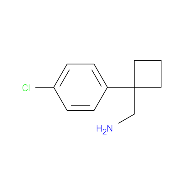 (1-(4-Chlorophenyl)cyclobutyl)methanamine