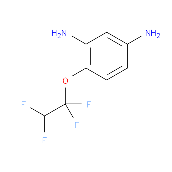 4-(1,1,2,2-tetrafluoroethoxy)benzene-1,3-diamine