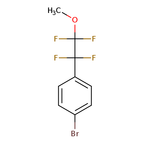 1-bromo-4-(1,1,2,2-tetrafluoro-2-methoxyethyl)benzene