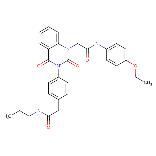 2-[4-(1-{[(4-ethoxyphenyl)carbamoyl]methyl}-2,4-dioxo-1,2,3,4-tetrahydroquinazolin-3-yl)phenyl]-N-propylacetamide