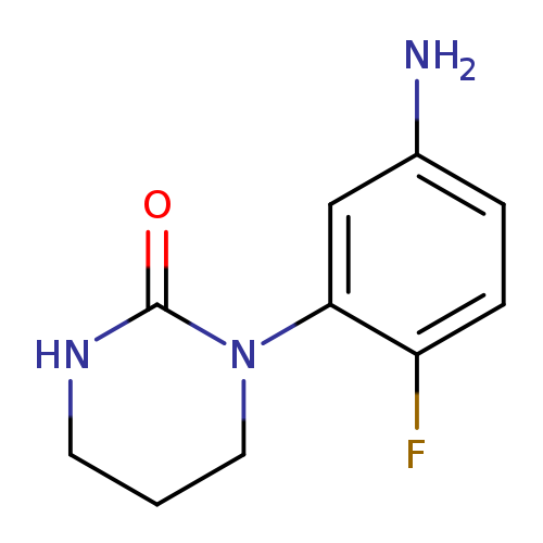 1-(5-amino-2-fluorophenyl)-1,3-diazinan-2-one