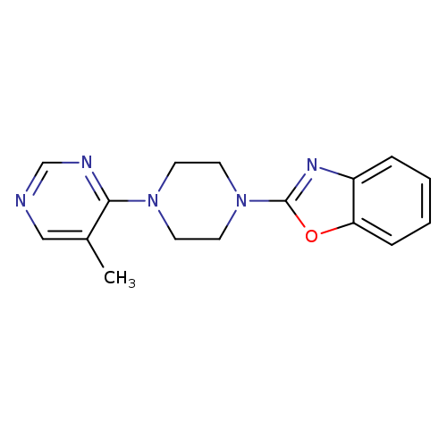 2-[4-(5-methylpyrimidin-4-yl)piperazin-1-yl]-1,3-benzoxazole