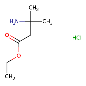 Ethyl 3-amino-3-methylbutanoate hydrochloride
