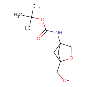 tert-butyl N-[1-(hydroxymethyl)-2-oxabicyclo[2.1.1]hexan-4-yl]carbamate