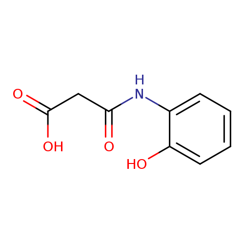 2-[(2-hydroxyphenyl)carbamoyl]acetic acid