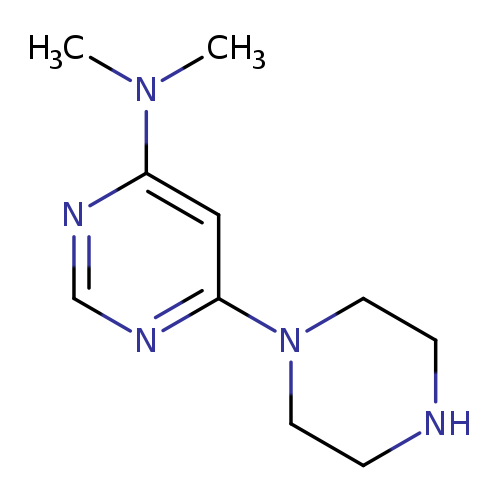 N,N-dimethyl-6-(piperazin-1-yl)pyrimidin-4-amine