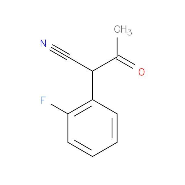 2-(2-Fluorophenyl)-3-oxobutanenitrile