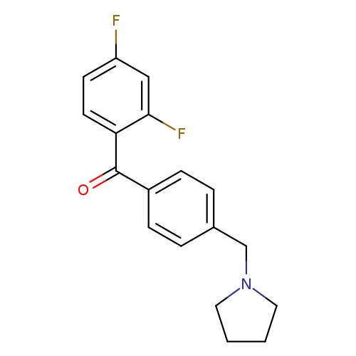 2,4-Difluoro-4'-pyrrolidinomethyl benzophenone