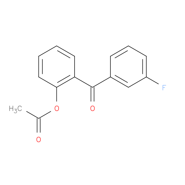 2-Acetoxy-3'-fluorobenzophenone