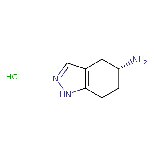 1H-Indazol-5-amine, 4,5,6,7-tetrahydro-, hydrochloride (1:1), (5R)-