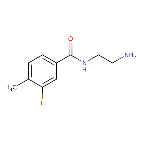 N-(2-aminoethyl)-3-fluoro-4-methylbenzamide