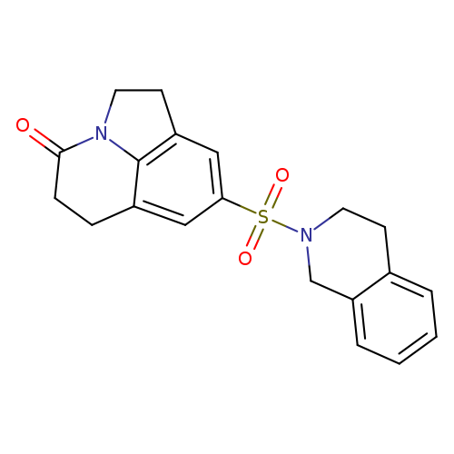 6-(1,2,3,4-tetrahydroisoquinoline-2-sulfonyl)-1-azatricyclo[6.3.1.0^{4,12}]dodeca-4(12),5,7-trien-11-one
