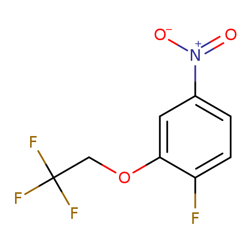 1-fluoro-4-nitro-2-(2,2,2-trifluoroethoxy)benzene