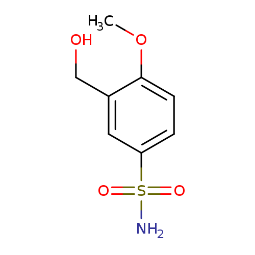 3-(Hydroxymethyl)-4-methoxybenzene-1-sulfonamide