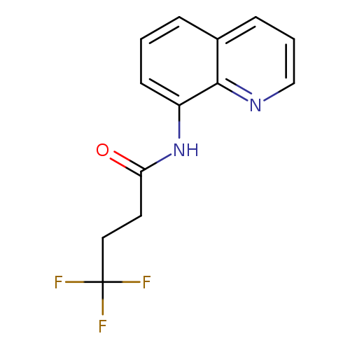 4,4,4-trifluoro-N-(quinolin-8-yl)butanamide
