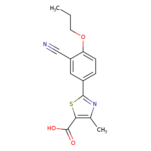 2-(3-Cyano-4-propoxyphenyl)-4-methylthiazole-5-carboxylic acid