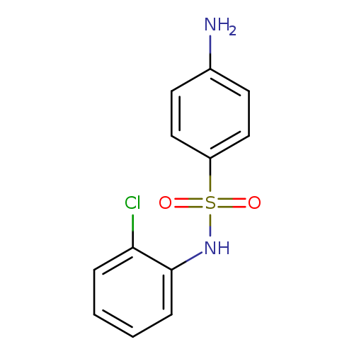 Benzenesulfonamide, 4-amino-N-(2-chlorophenyl)-