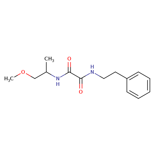 N-(1-methoxypropan-2-yl)-N'-(2-phenylethyl)ethanediamide
