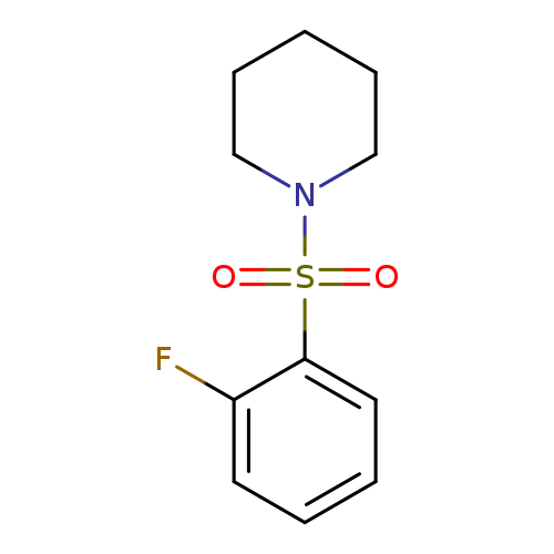 1-(2-fluorobenzenesulfonyl)piperidine