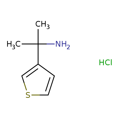 2-(thiophen-3-yl)propan-2-aminehydrochloride