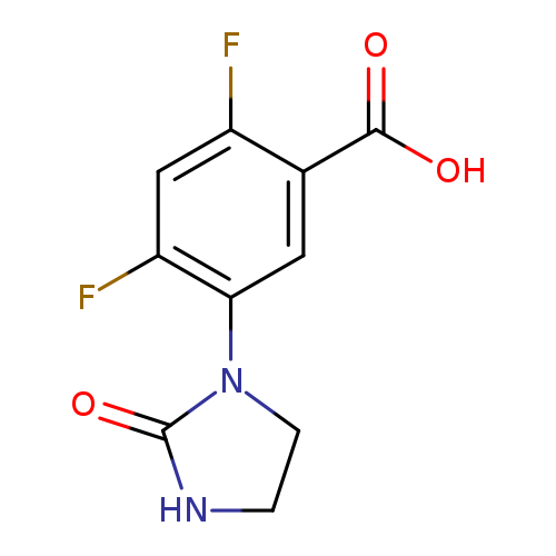 2,4-difluoro-5-(2-oxoimidazolidin-1-yl)benzoic acid