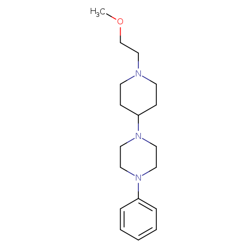 1-[1-(2-methoxyethyl)piperidin-4-yl]-4-phenylpiperazine