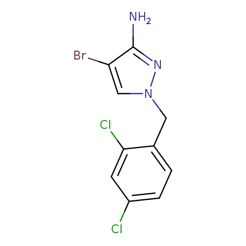 4-Bromo-1-(2,4-dichlorobenzyl)-1h-pyrazol-3-amine hydrochloride