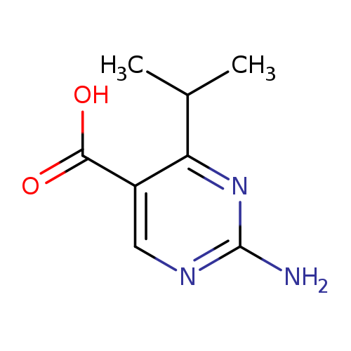5-Pyrimidinecarboxylic acid, 2-amino-4-(1-methylethyl)-