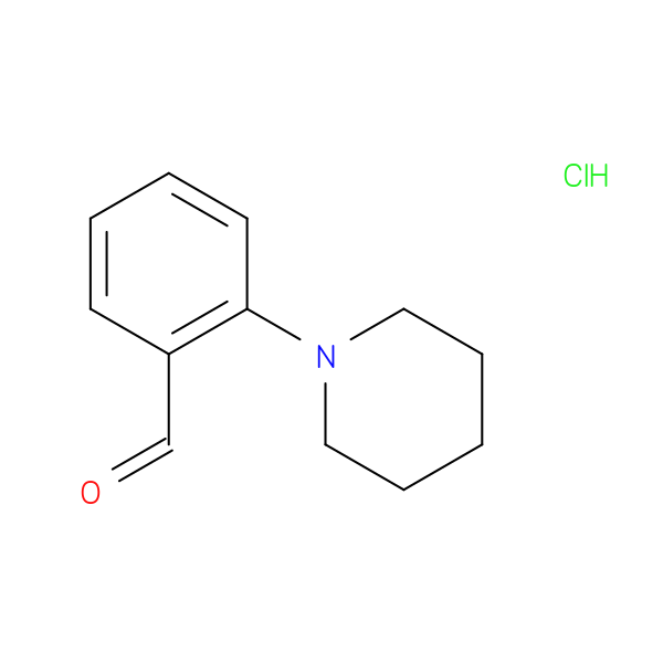 2-(piperidin-1-yl)benzaldehyde hydrochloride