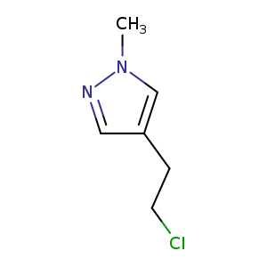 4-(2-Chloroethyl)-1-methyl-1h-pyrazole