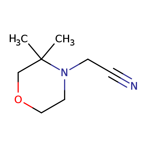 2-(3,3-dimethylmorpholin-4-yl)acetonitrile