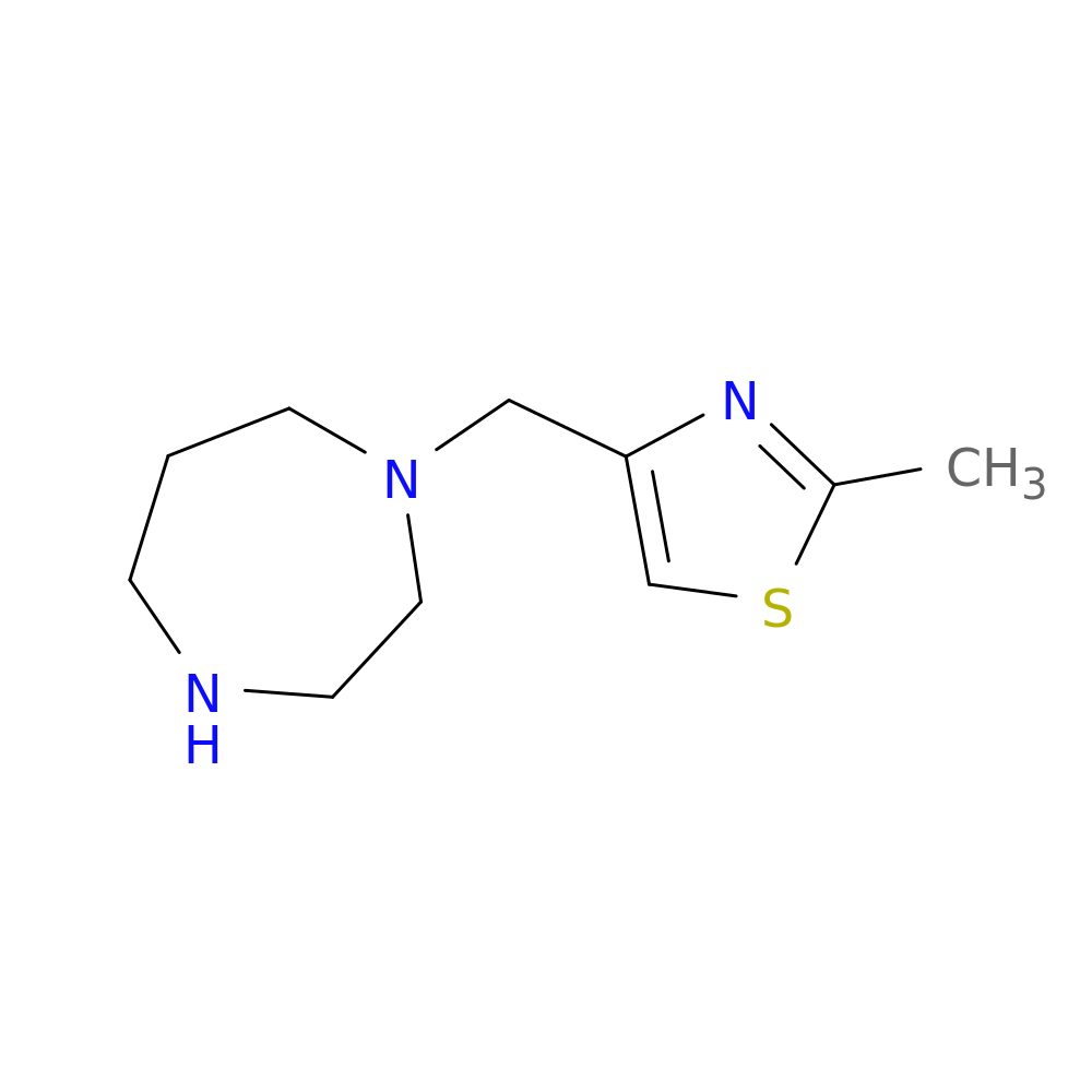 1-[(2-methyl-1,3-thiazol-4-yl)methyl]-1,4-diazepane