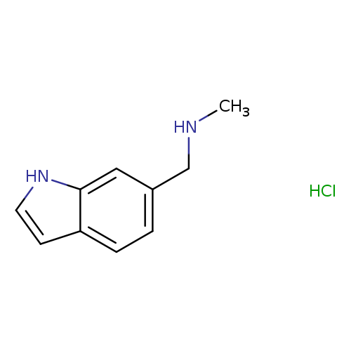 [(1H-indol-6-yl)methyl](methyl)amine hydrochloride