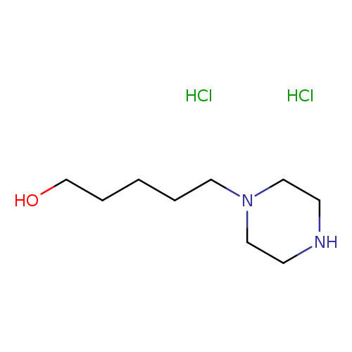 5-(piperazin-1-yl)pentan-1-ol dihydrochloride