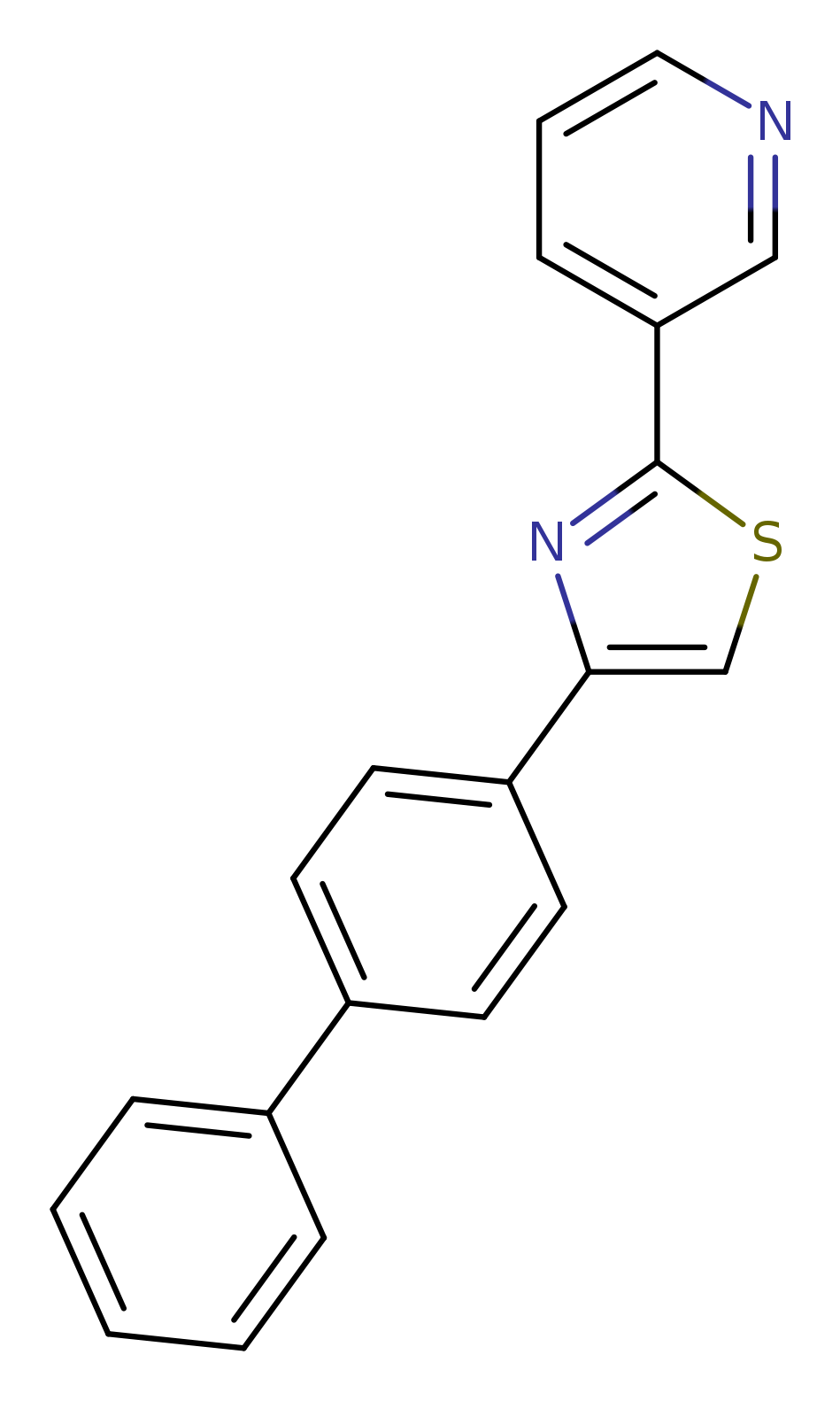 4-([1,1'-Biphenyl]-4-yl)-2-(pyridin-3-yl)thiazole