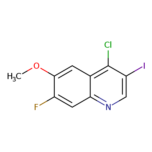4-Chloro-7-fluoro-3-iodo-6-methoxyquinoline