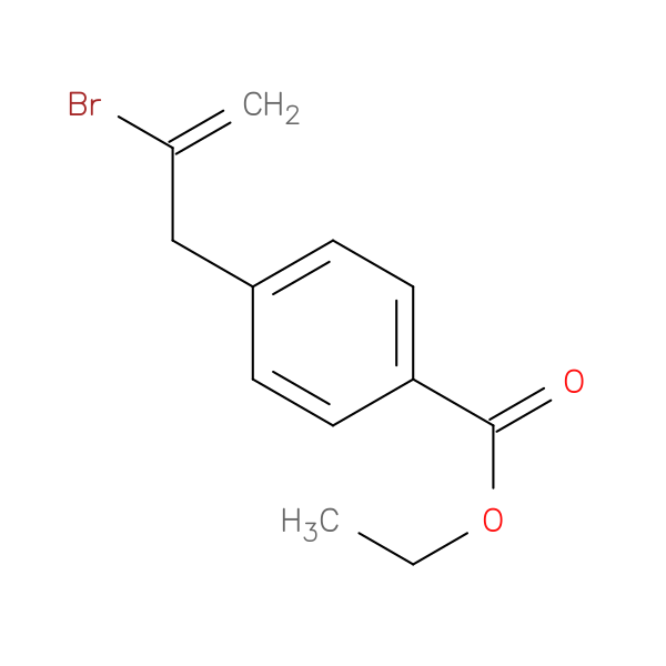 2-Bromo-3-(4-carboethoxyphenyl)-1-propene