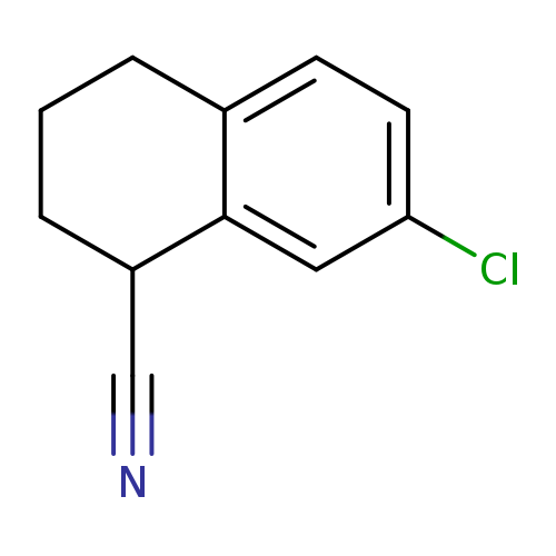 7-chloro-1,2,3,4-tetrahydronaphthalene-1-carbonitrile
