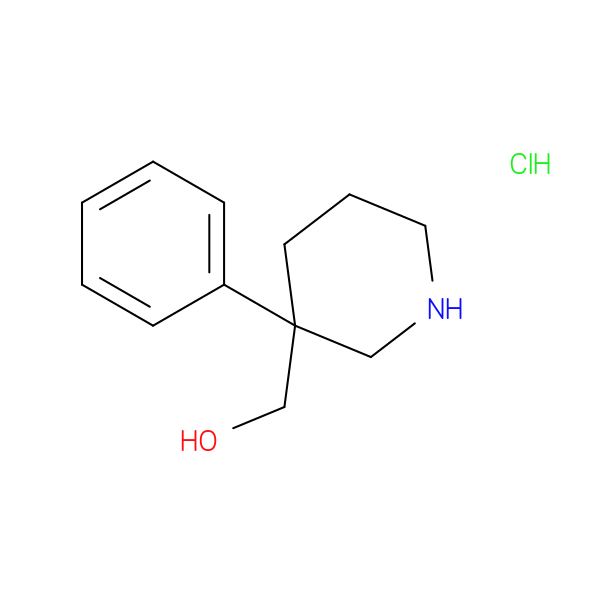 (3-phenylpiperidin-3-yl)methanol hydrochloride