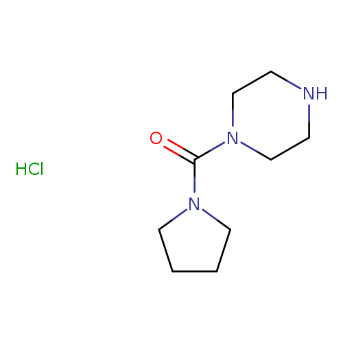1-(pyrrolidine-1-carbonyl)piperazine hydrochloride
