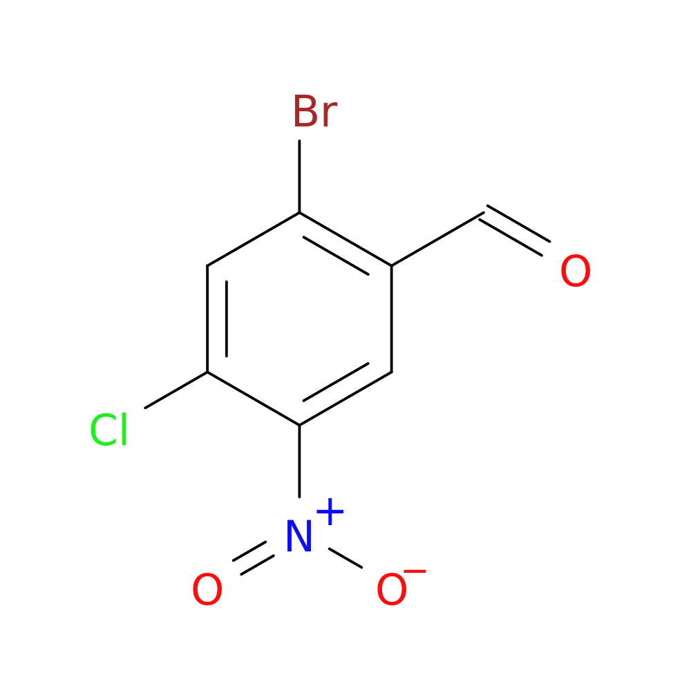 2-bromo-4-chloro-5-nitrobenzaldehyde