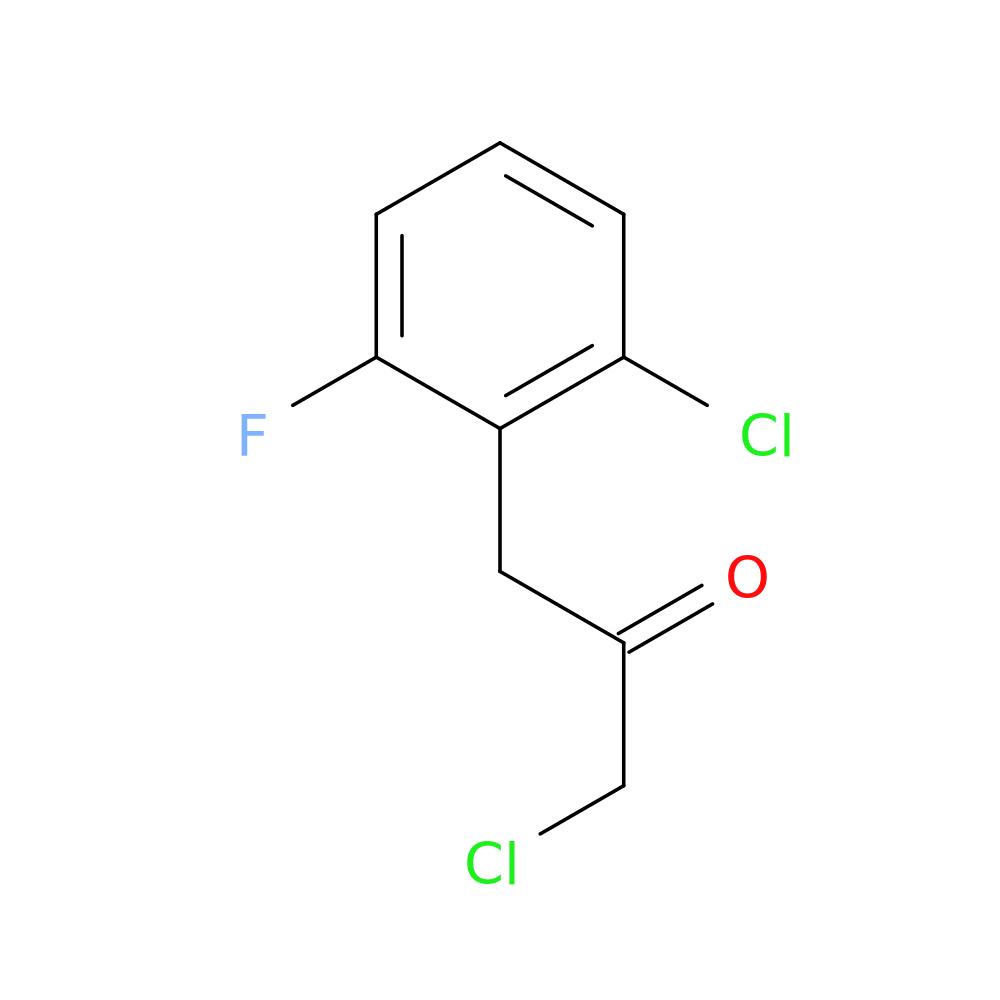 1-chloro-3-(2-chloro-6-fluorophenyl)propan-2-one