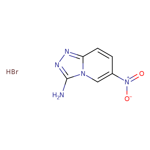 6-nitro-[1,2,4]triazolo[4,3-a]pyridin-3-aminehydrobromide
