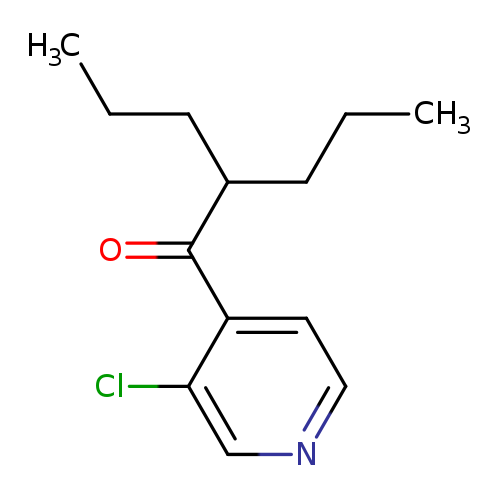 2-Chloro-4-pyridyl 1-propylbutyl ketone