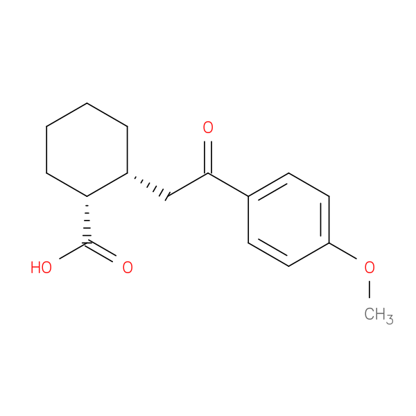 cis-2-[2-(4-Methoxyphenyl)-2-oxoethyl]cyclohexane-1-carboxylic acid