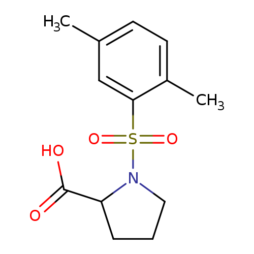 1-((2,5-dimethylphenyl)sulfonyl)proline