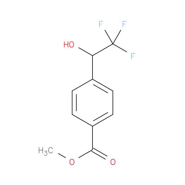 Methyl 4-(2,2,2-trifluoro-1-hydroxyethyl)benzoate